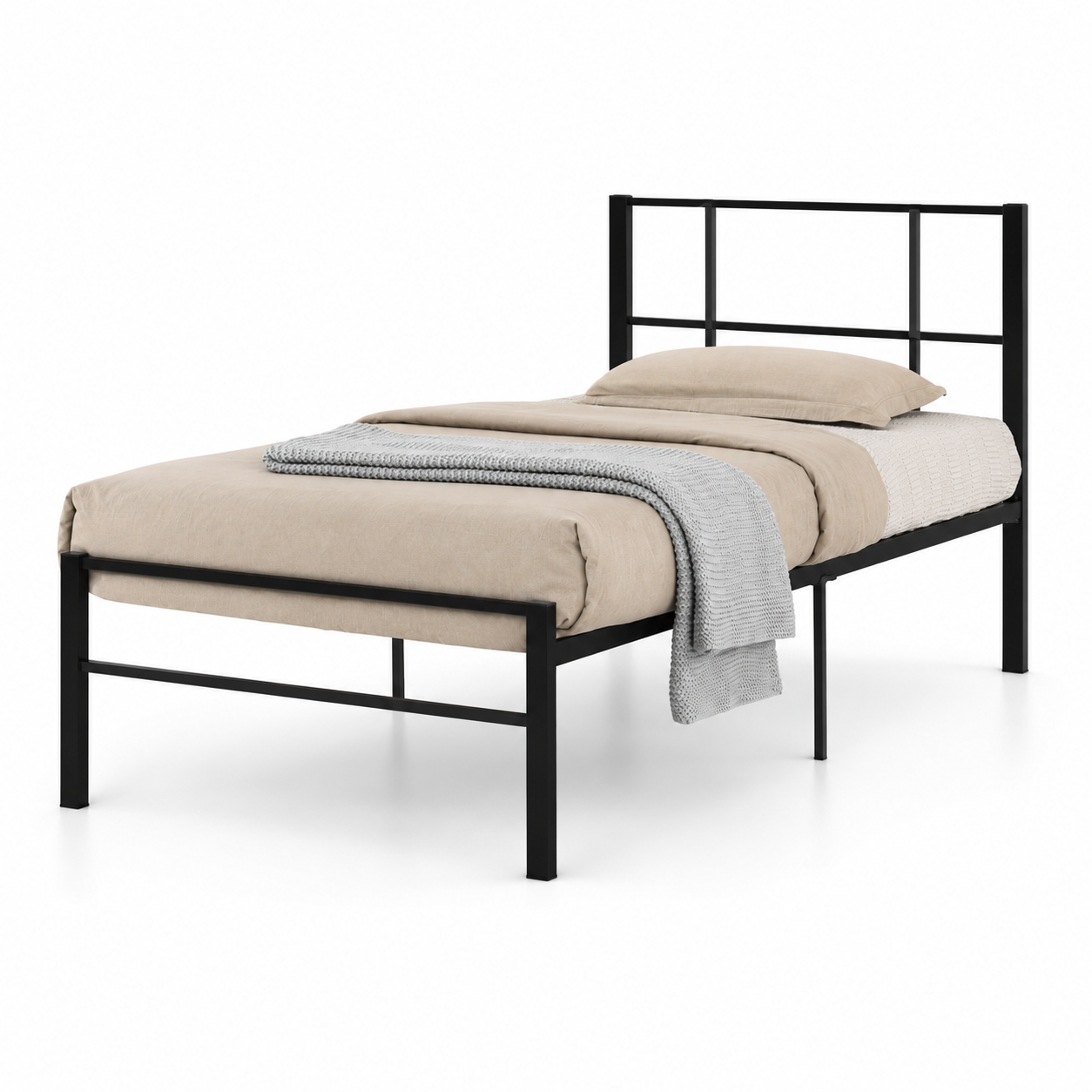 GINA Bedframe - Black (Single Size)