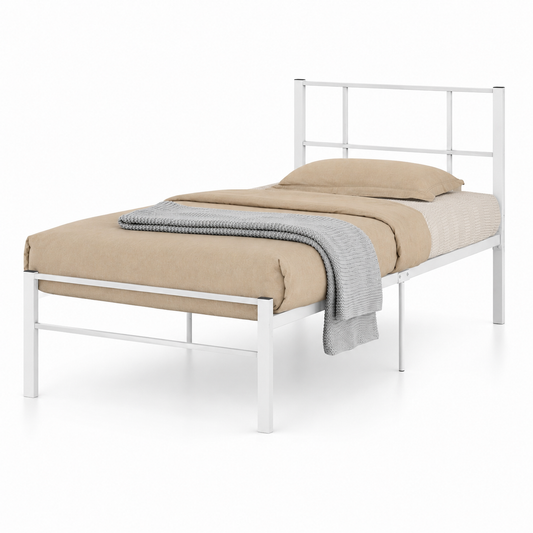 GINA Bedframe - White (Super Single Size)