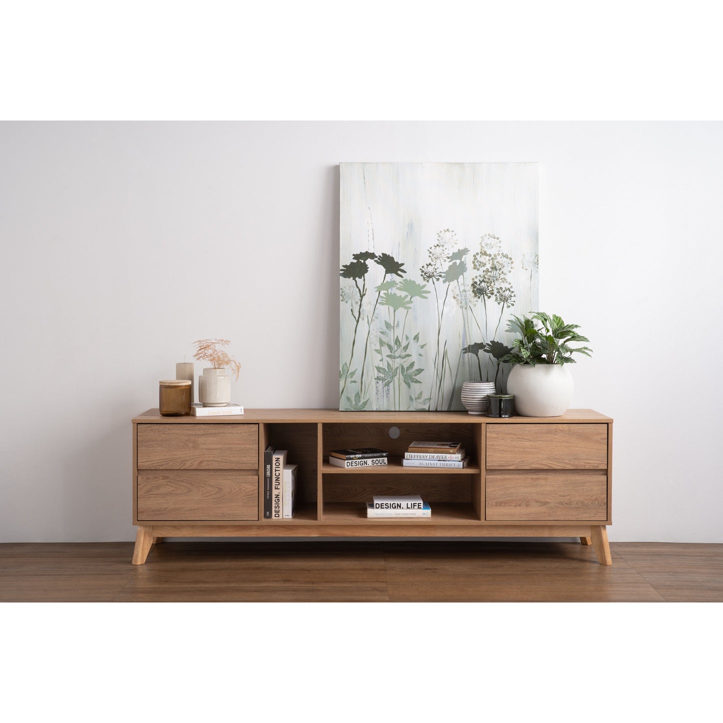 HIRADO TV Cabinet - Oak (1800L)