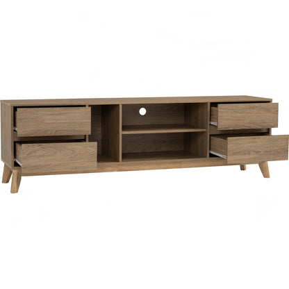 HIRADO TV Cabinet - Oak (1800L)