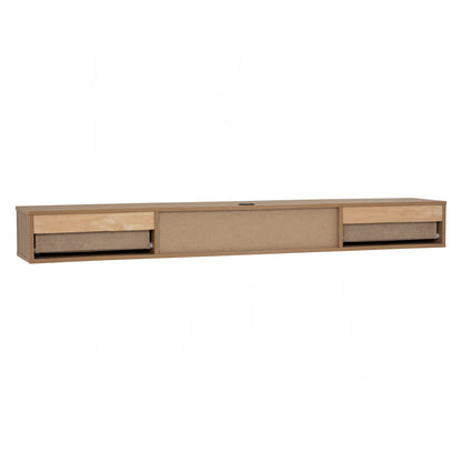 HIRADO Wall TV Cabinet - Oak (1800L)