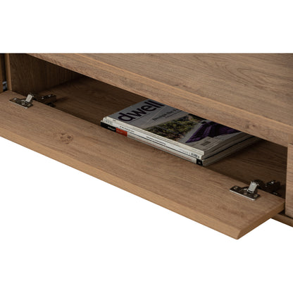 HIRADO Wall TV Cabinet - Oak (1800L)
