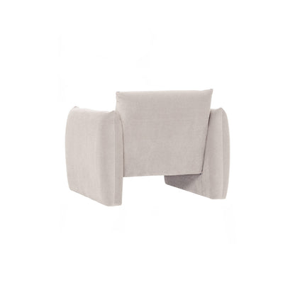 HOLDEN 1 Seater Sofa - Greymist (Pets Friendly Fabric)