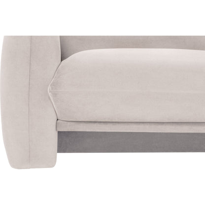 HOLDEN 1 Seater Sofa - Greymist (Pets Friendly Fabric)