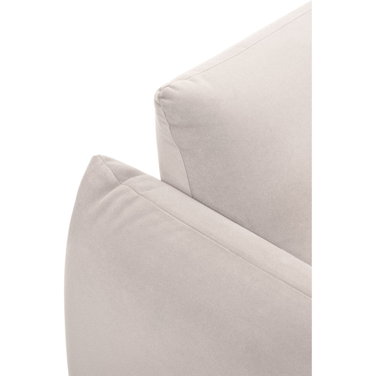 HOLDEN 1 Seater Sofa - Greymist (Pets Friendly Fabric)