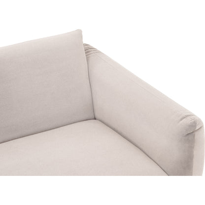HOLDEN 1 Seater Sofa - Greymist (Pets Friendly Fabric)