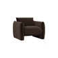 HOLDEN 1 Seater Sofa - Dark Brown