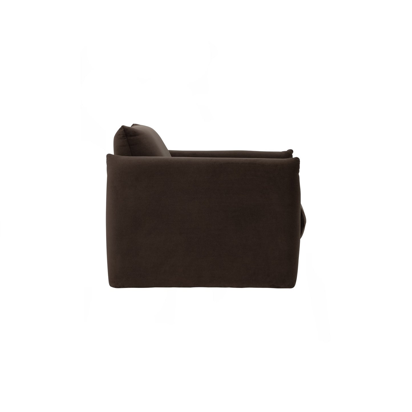 HOLDEN 1 Seater Sofa - Dark Brown
