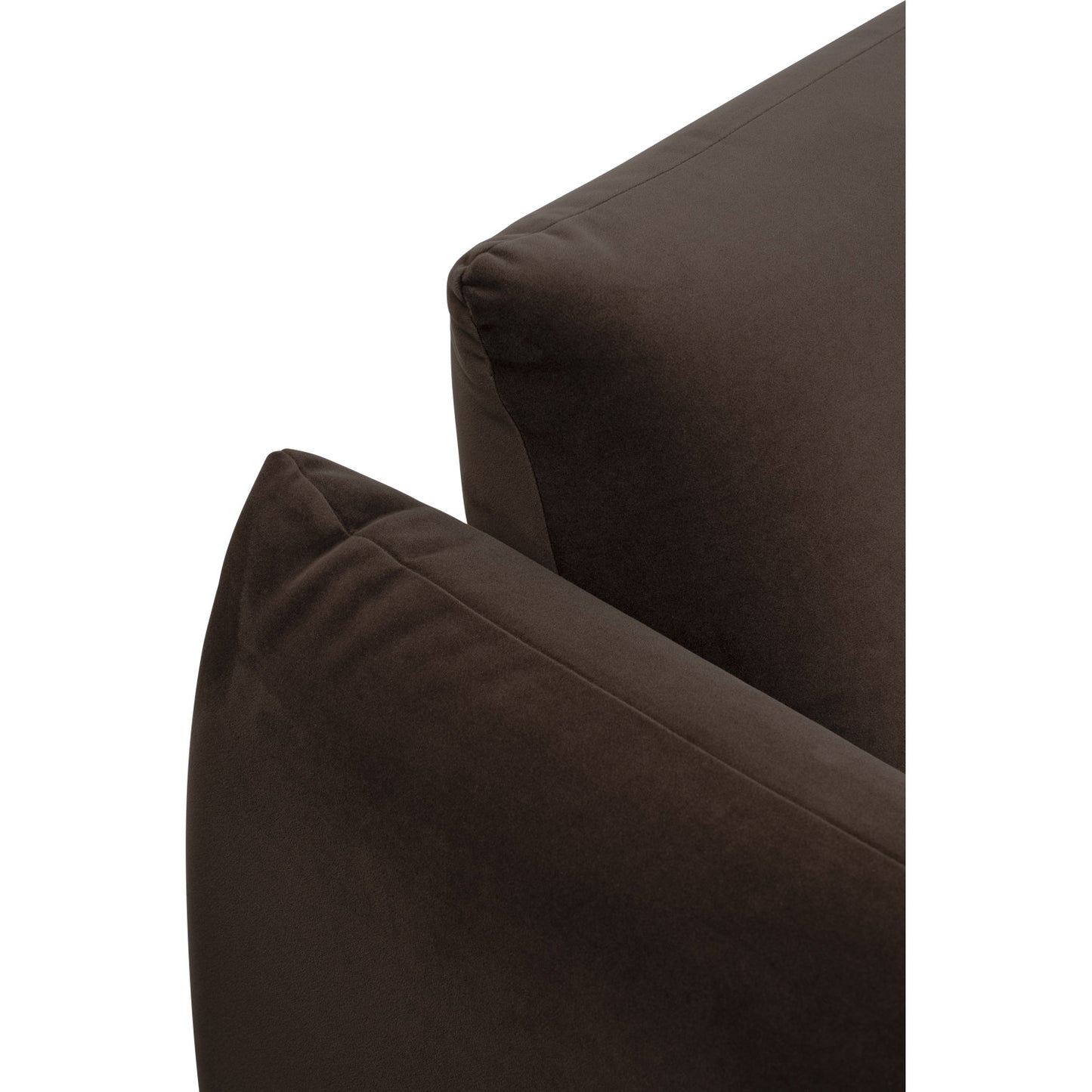 HOLDEN 1 Seater Sofa - Dark Brown