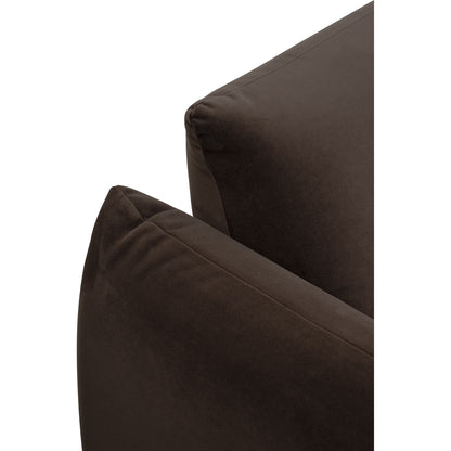HOLDEN 1 Seater Sofa - Dark Brown