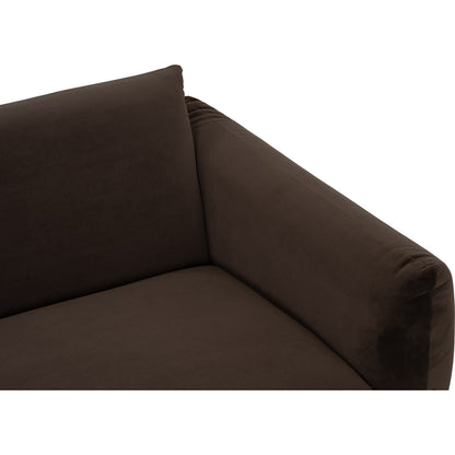 HOLDEN 1 Seater Sofa - Dark Brown