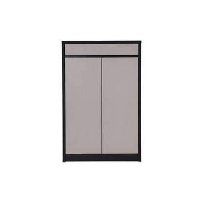 HABIB 2 Door Shoe Cabinet - Black