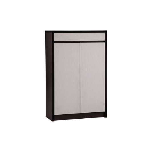 HABIB 2 Door Shoe Cabinet - Dark Grey