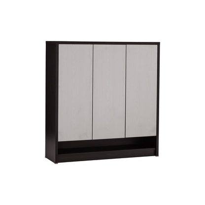 HABIB 3 Door Shoe Cabinet - Black
