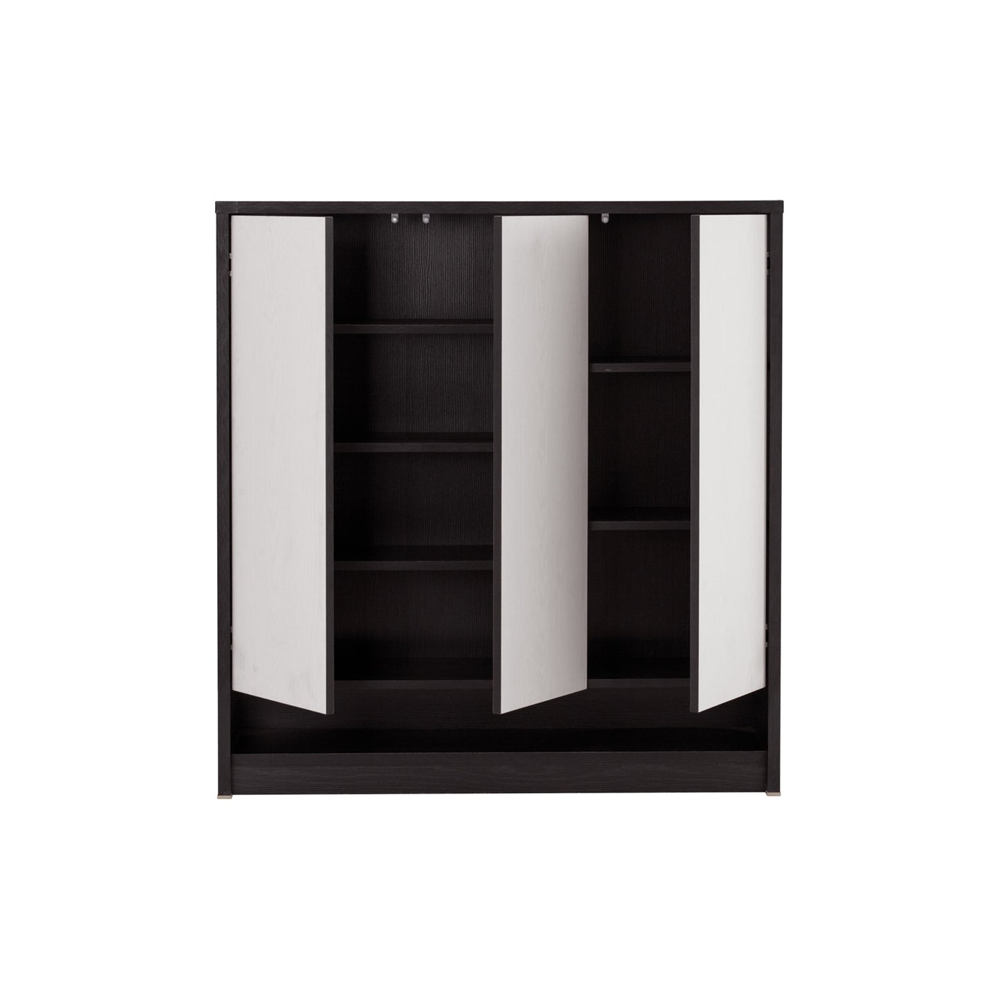 HABIB 3 Door Shoe Cabinet - Black