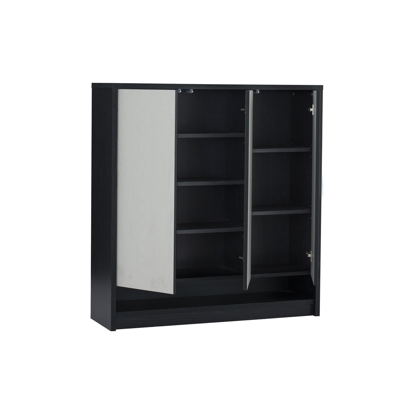 HABIB 3 Door Shoe Cabinet - Black