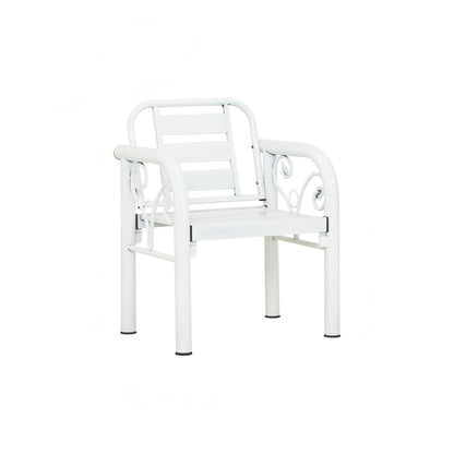 HAMIDA 1 Seater Bench - White (606L)