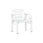 HAMIDA 1 Seater Bench - White (606L)