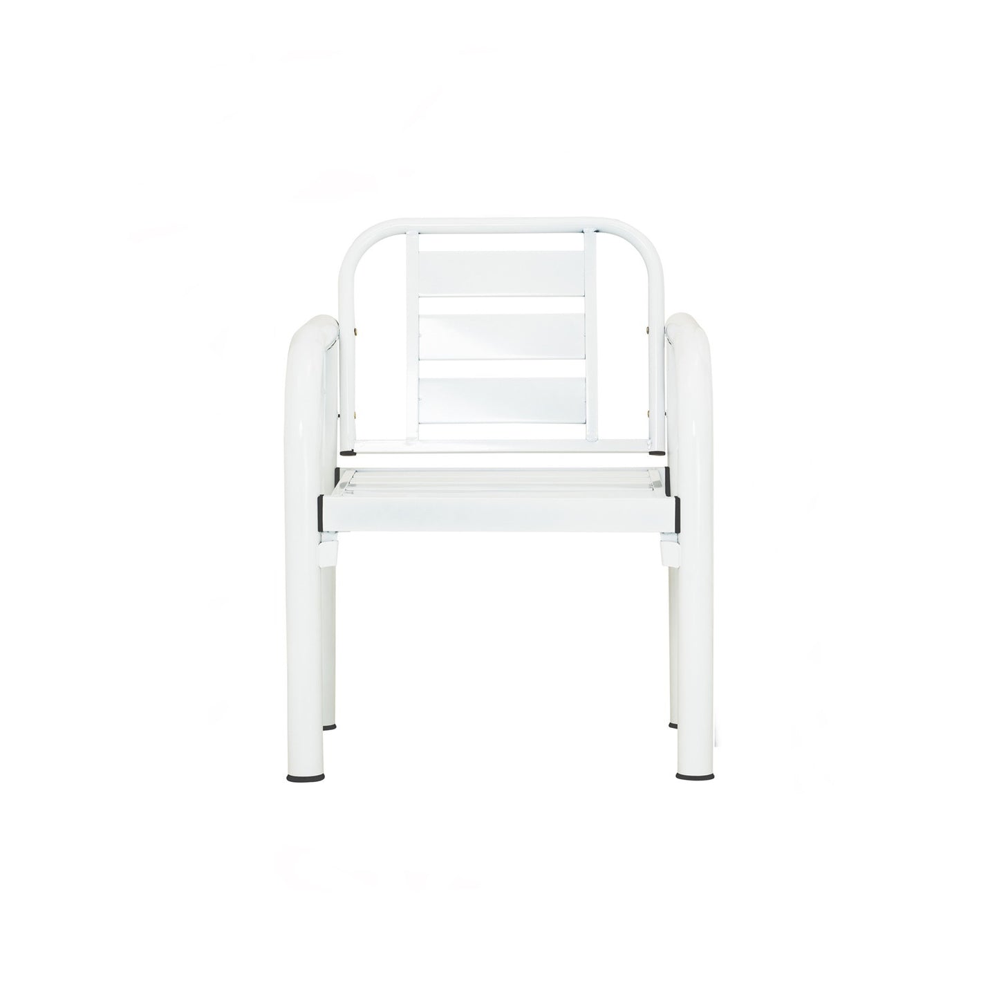 HAMIDA 1 Seater Bench - White (606L)