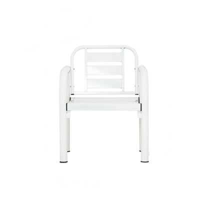 HAMIDA 1 Seater Bench - White (606L)