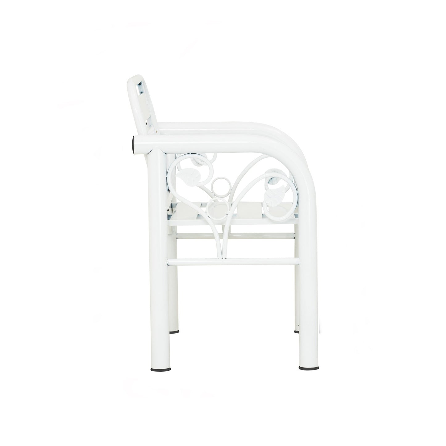 HAMIDA 1 Seater Bench - White (606L)