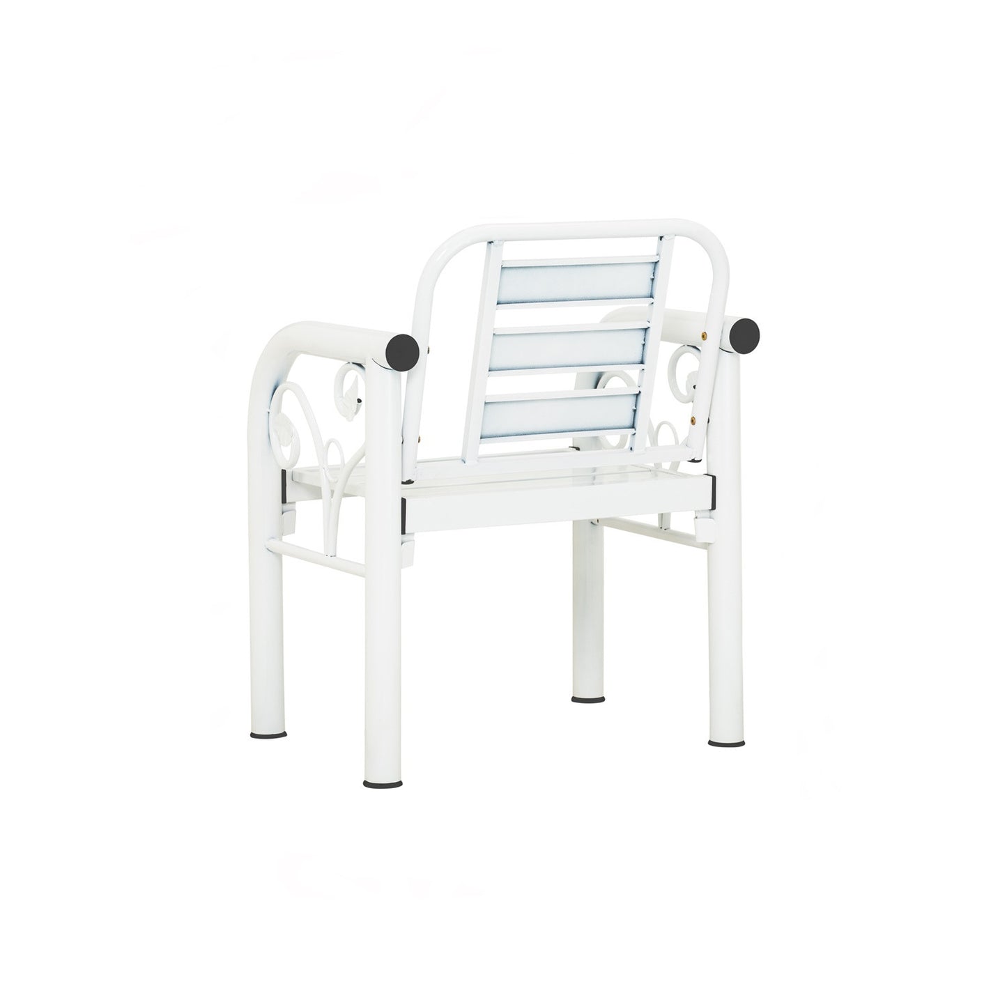 HAMIDA 1 Seater Bench - White (606L)
