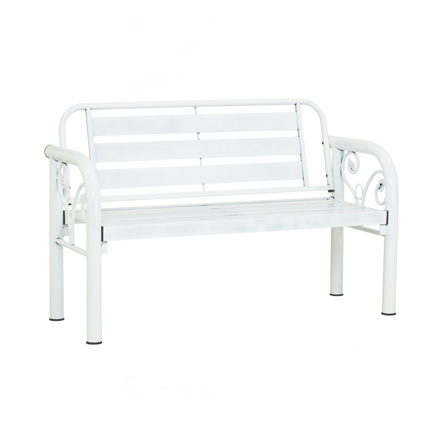 HAMIDA 2 Seater Bench - White (1220L)