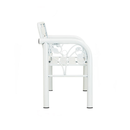 HAMIDA 2 Seater Bench - White (1220L)