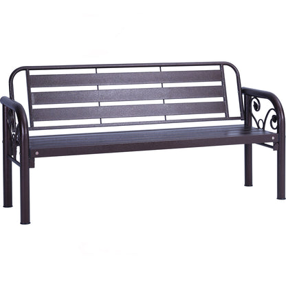 HAMIDA 3 Seater Bench - Antique Brown (1613L)