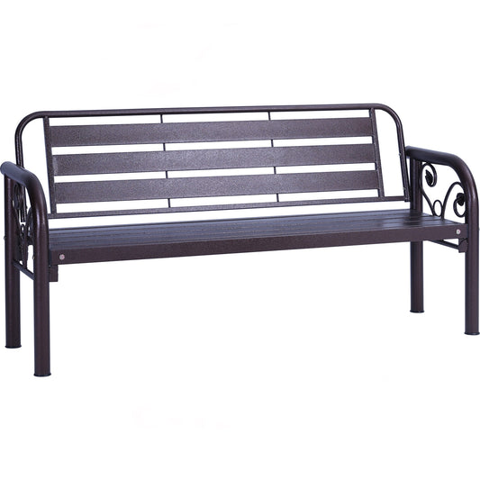 HAMIDA 3 Seater Bench - Antique Brown (1613L)
