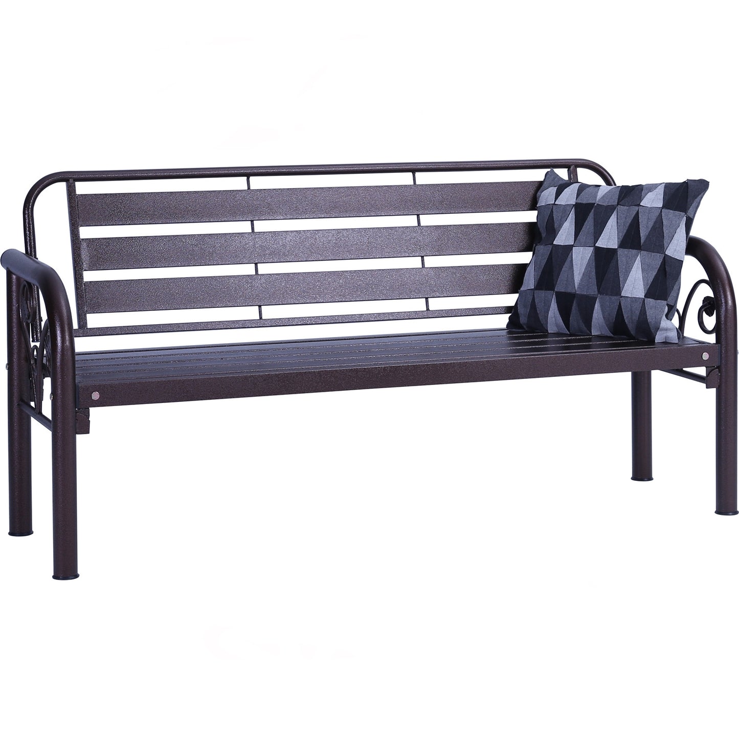 HAMIDA 3 Seater Bench - Antique Brown (1613L)