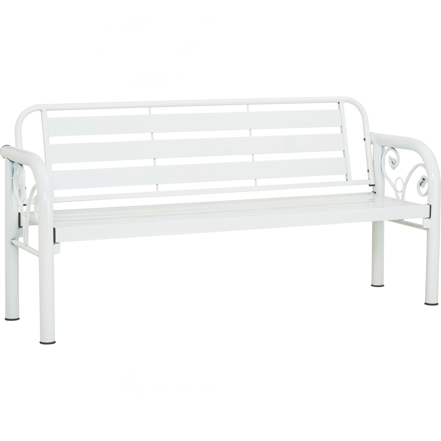 HAMIDA 3 Seater Bench - White (1613L)