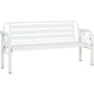 HAMIDA 3 Seater Bench - White (1613L)