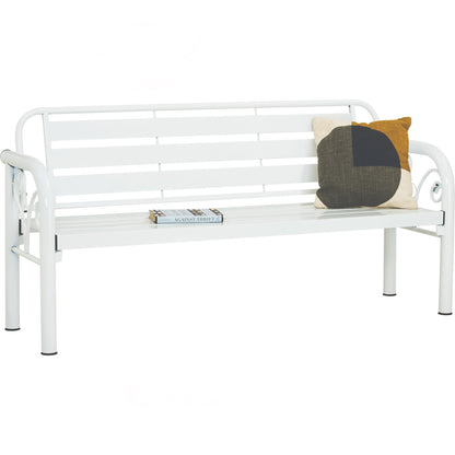 HAMIDA 3 Seater Bench - White (1613L)