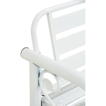 HAMIDA 3 Seater Bench - White (1613L)