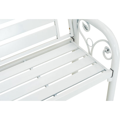 HAMIDA 3 Seater Bench - White (1613L)