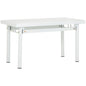 HAMIDA Dining Table - White (1118L)