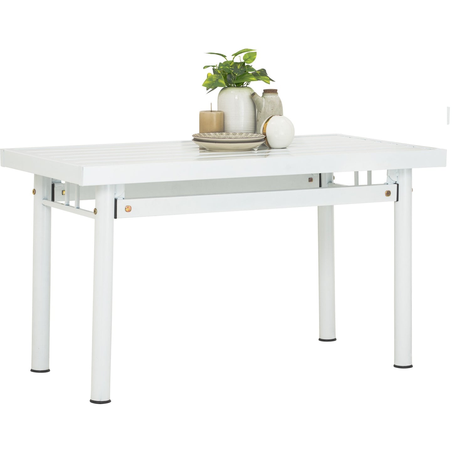 HAMIDA Dining Table - White (1118L)