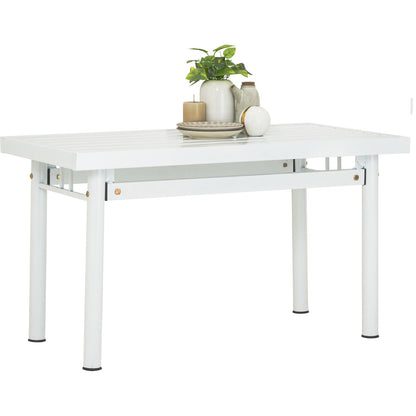 HAMIDA Dining Table - White (1118L)