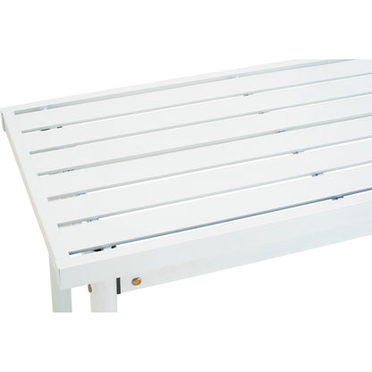 HAMIDA Dining Table - White (1118L)