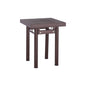 HAMIDA Side Table - Antique Brown