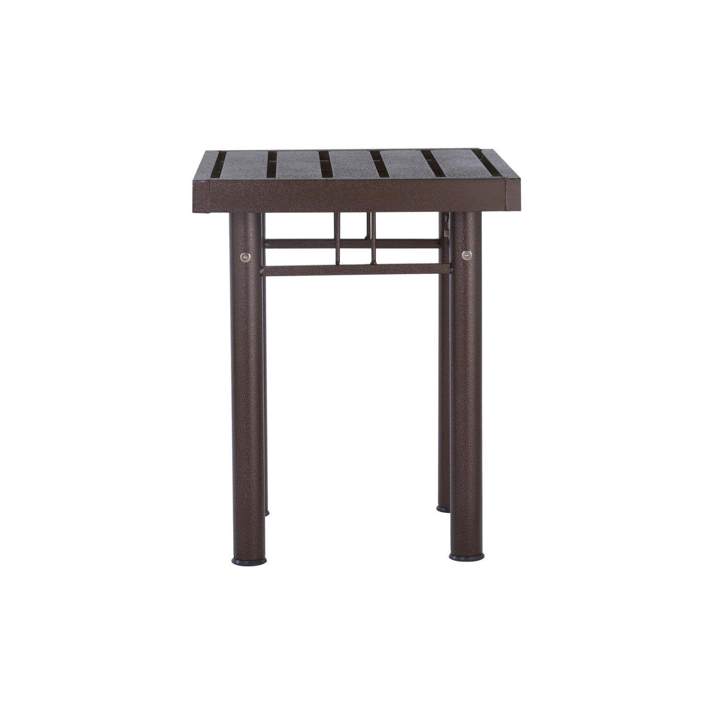 HAMIDA Side Table - Antique Brown