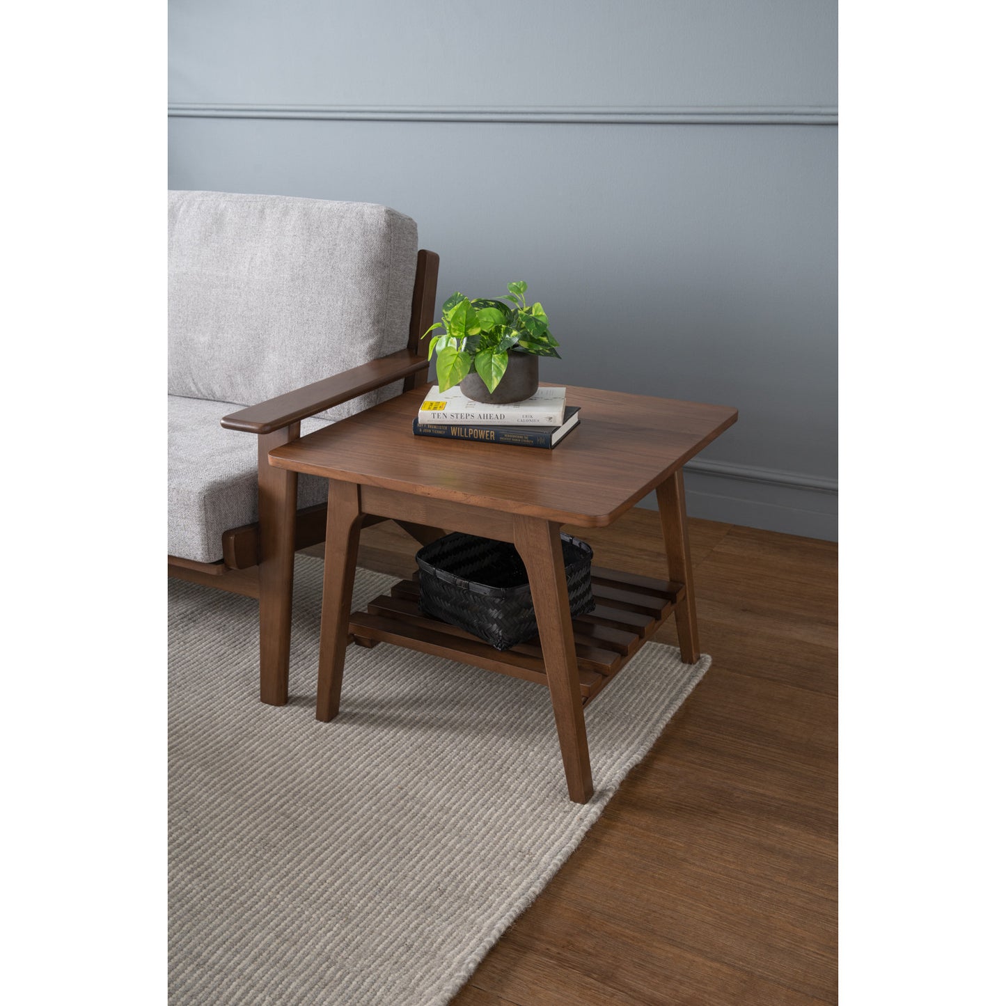 HARPER Side Table - Walnut