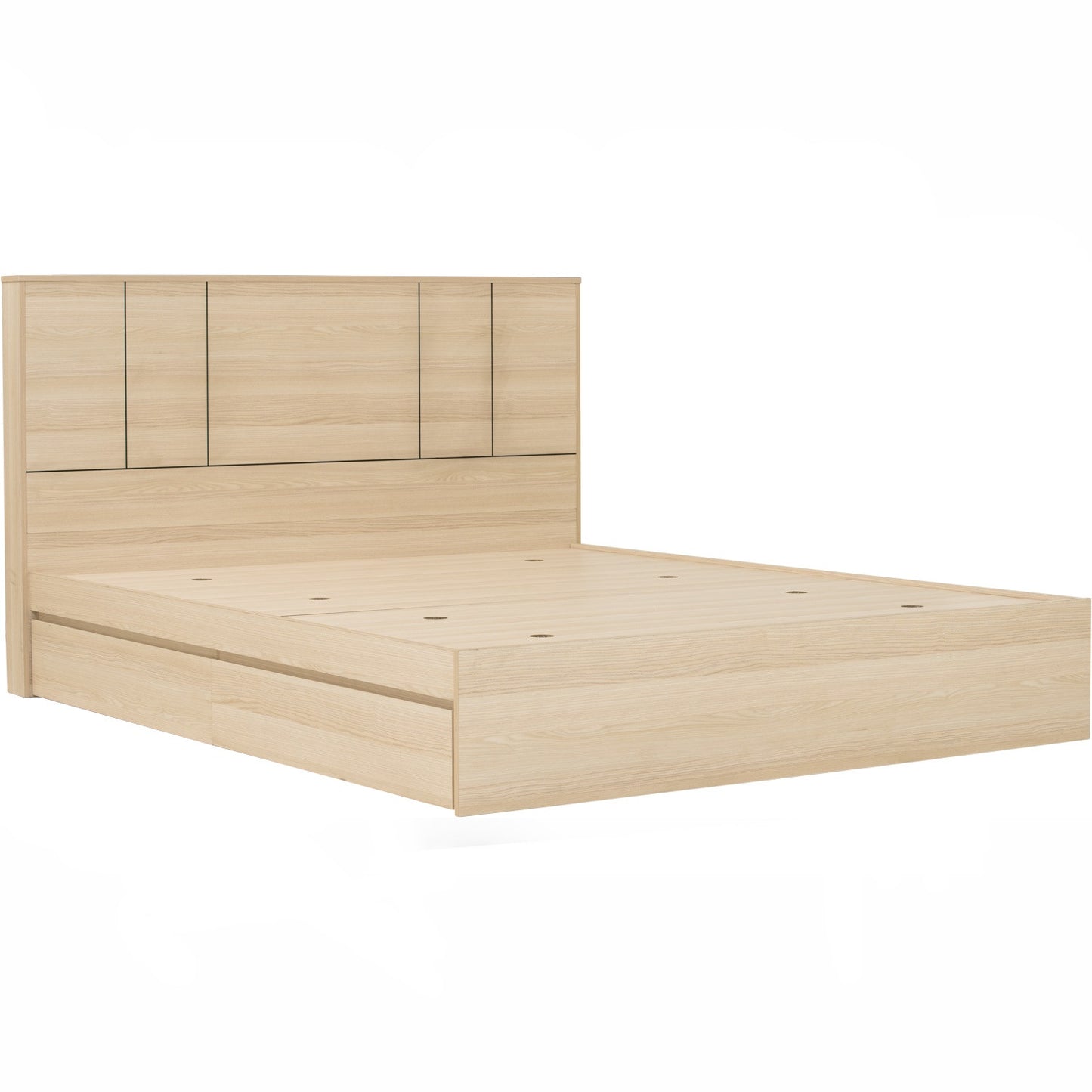 HARRINGTON Bedframe With Storage (Queen Size)