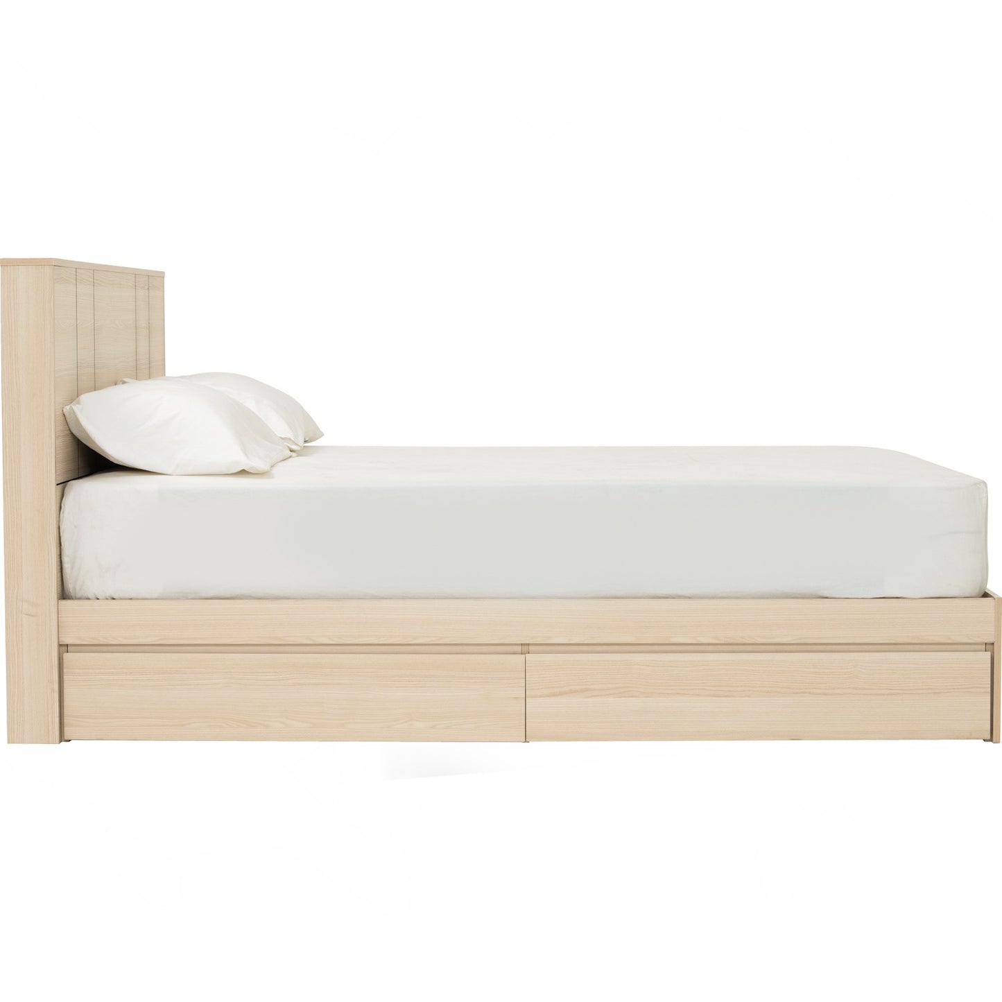 HARRINGTON Bedframe With Storage (Queen Size)