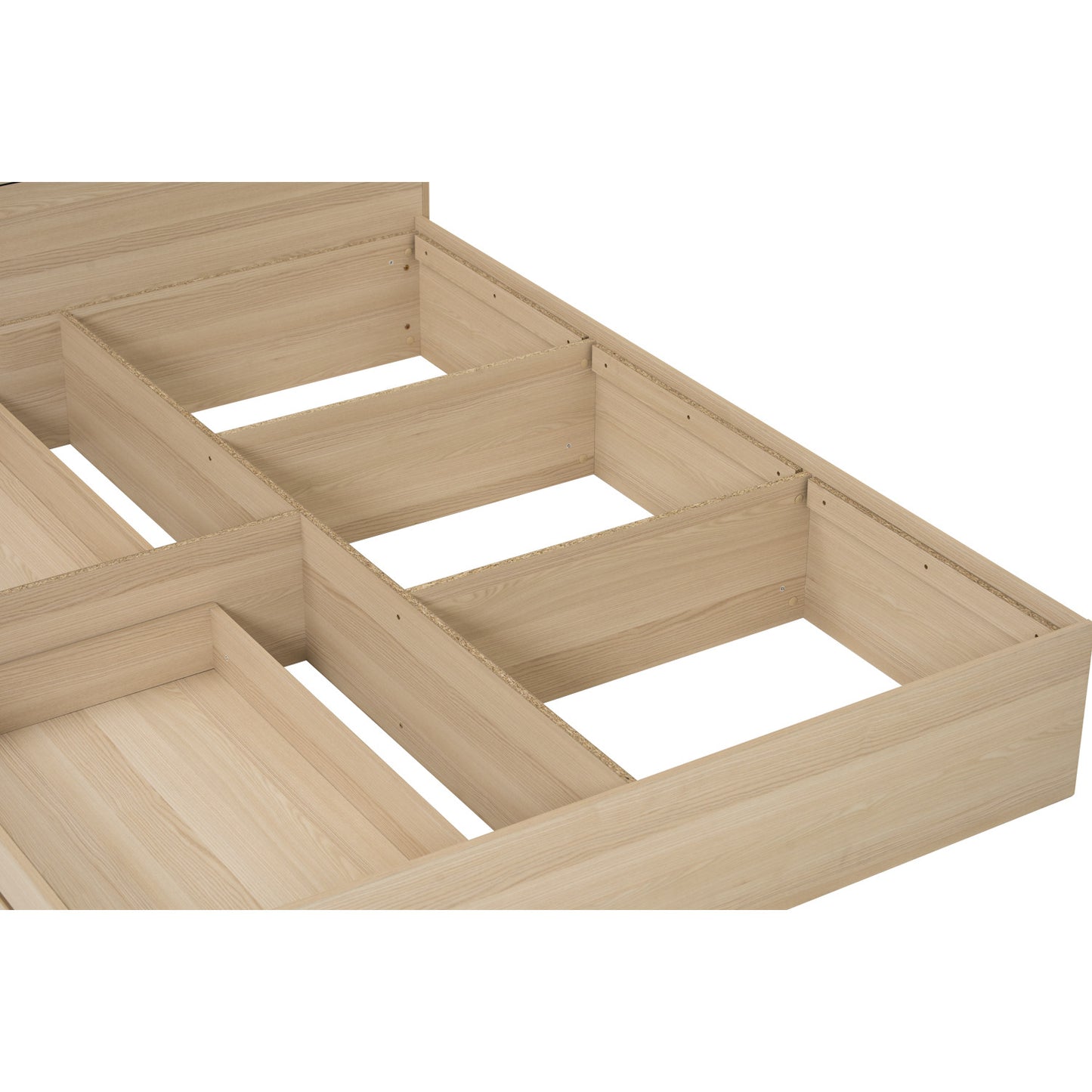 HARRINGTON Bedframe With Storage (Queen Size)