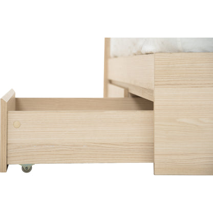 HARRINGTON Bedframe With Storage (Queen Size)