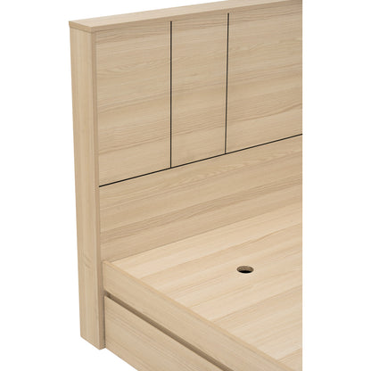 HARRINGTON Bedframe With Storage (Queen Size)