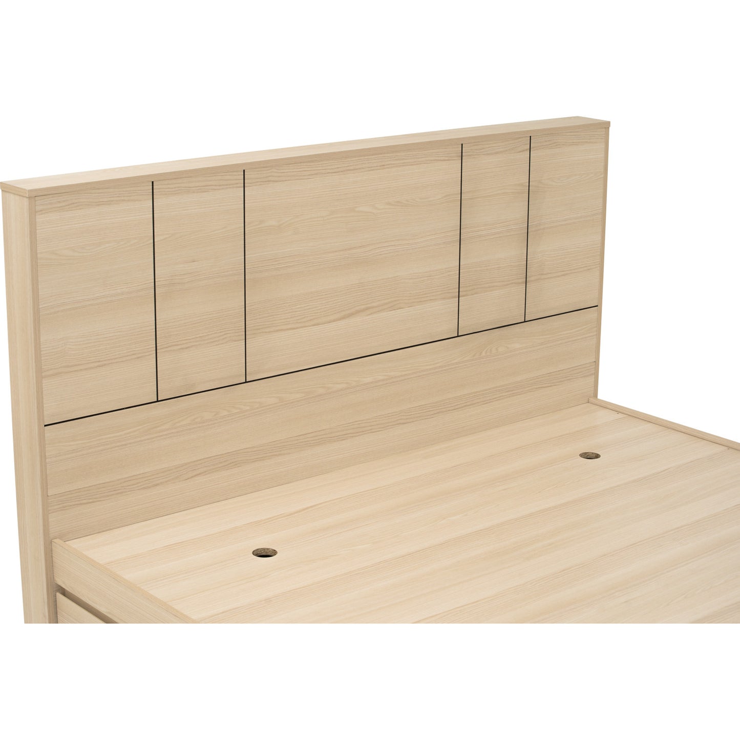 HARRINGTON Bedframe With Storage (Queen Size)