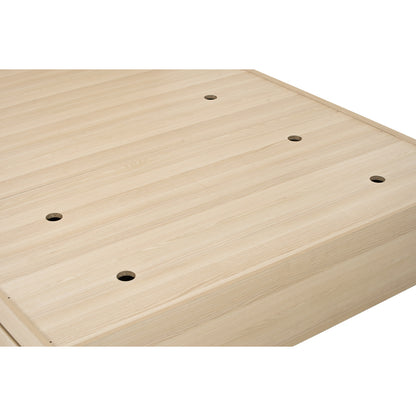 HARRINGTON Bedframe With Storage (Queen Size)